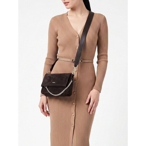 Boss Yelena Sac à bandoulière Cuir véritable 22 cm
