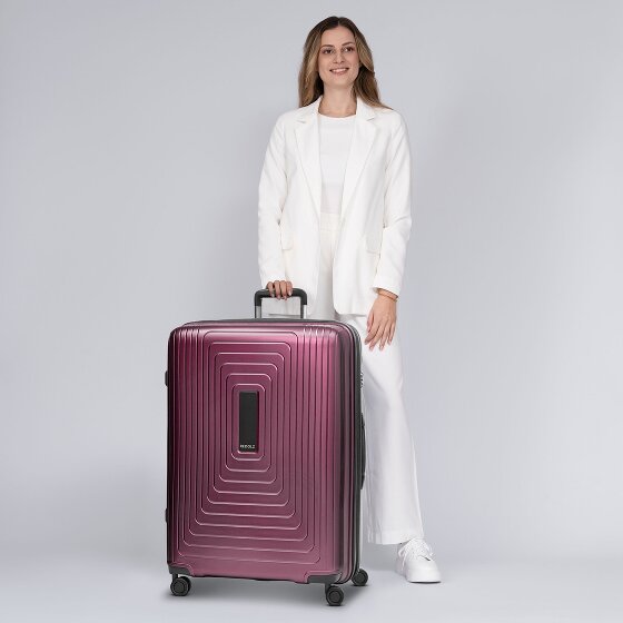 Redolz Essentials 14 4 roulettes Trolley L 77 cm avec soufflet d'extension