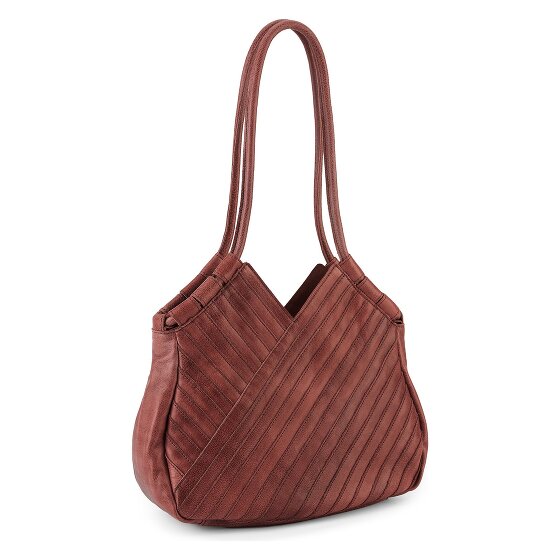 FredsBruder Criss-Cross Sac de shopper Cuir véritable 30 cm
