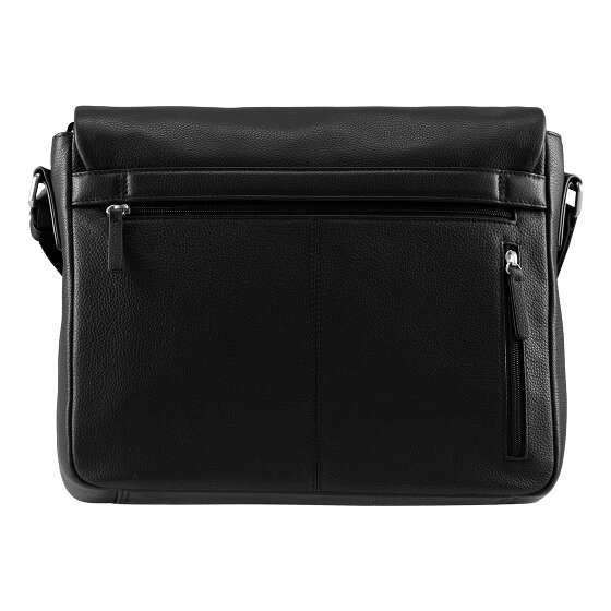 Jost Frankfurt Messenger Cuir 36 cm Compartiment pour ordinateur portable