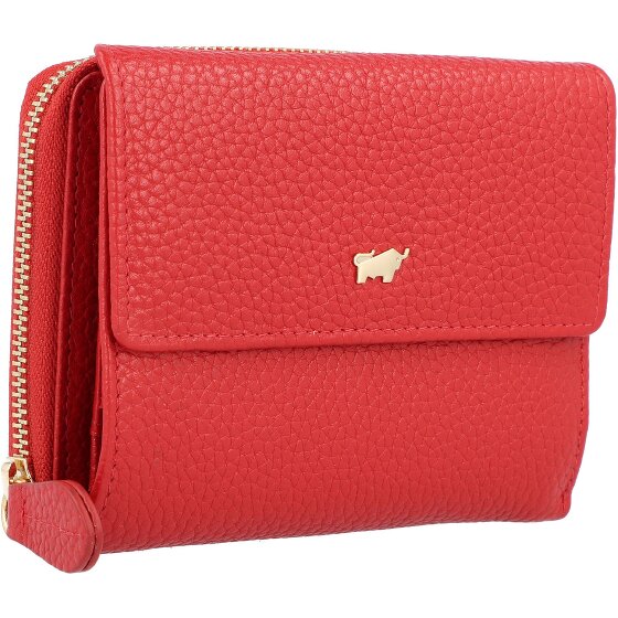 Braun Büffel Asti Porte-monnaie Protection RFID Cuir véritable 12 cm