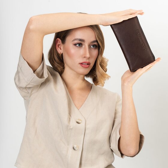 Farmhood Memphis Porte-monnaie Protection RFID Cuir 19.5 cm