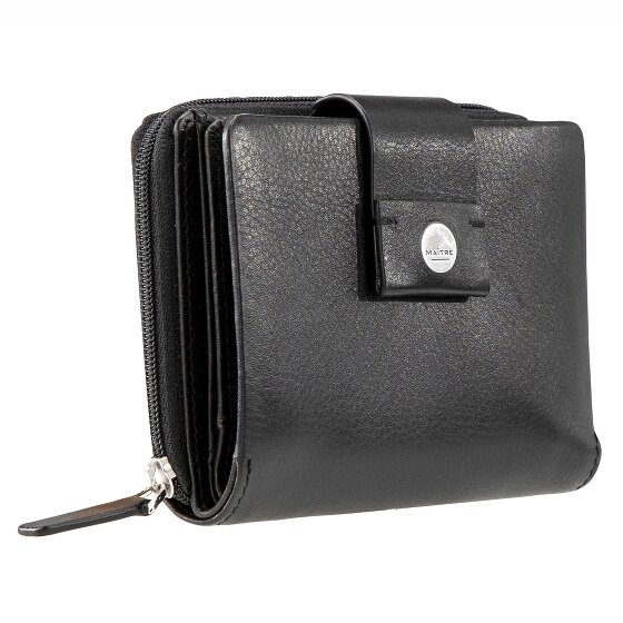 Maître Henau Diethilde Porte-monnaie Protection RFID Cuir véritable 12.5 cm