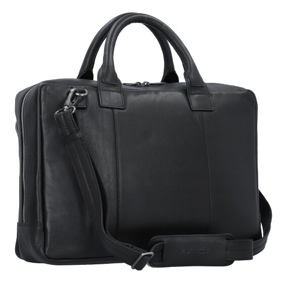 Plevier Vintage Bill Porte-documents Cuir 40 cm Compartiment pour ordinateur portable
