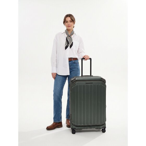Piquadro PQ-Light 4 roues Valise cabine 78 cm '"avec soufflet d''extension"'
