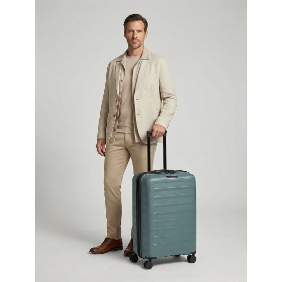 d&n Toronto 4 roulettes Trolley M 65 cm avec soufflet d'extension