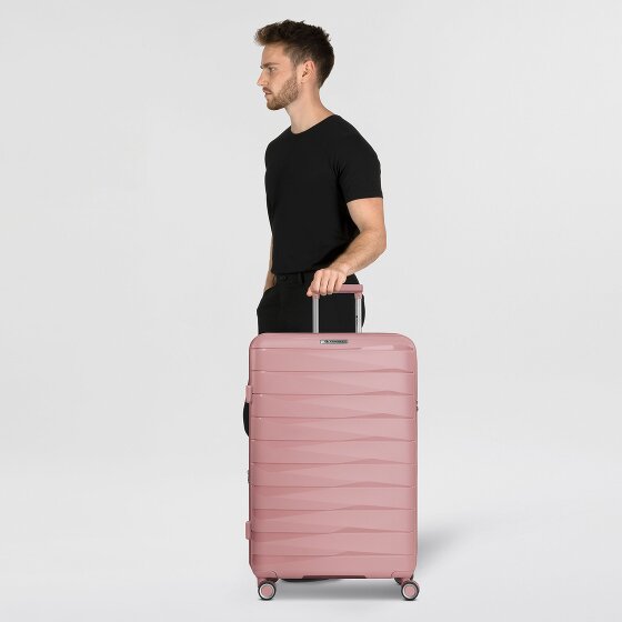 Franky London 4 roulettes Trolley L 74 cm avec soufflet d'extension