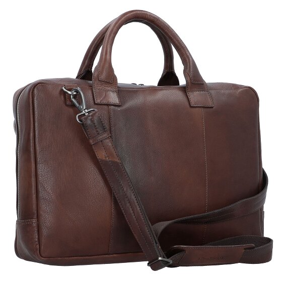 Plevier Vintage Bill Porte-documents Cuir 40 cm Compartiment pour ordinateur portable