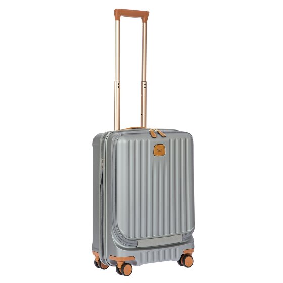 Bric's Capri 4 roulettes Trolley de cabine 55 cm Compartiment pour ordinateur portable avec soufflet d'extension