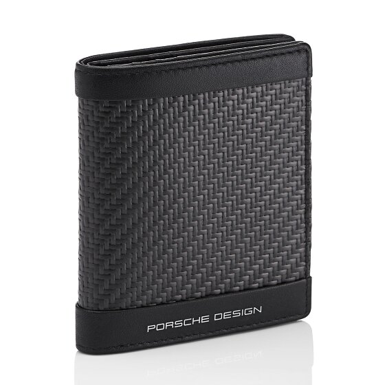 Porsche Design Étui en cuir pour cartes de crédit Carbon RFID 7,5 cm