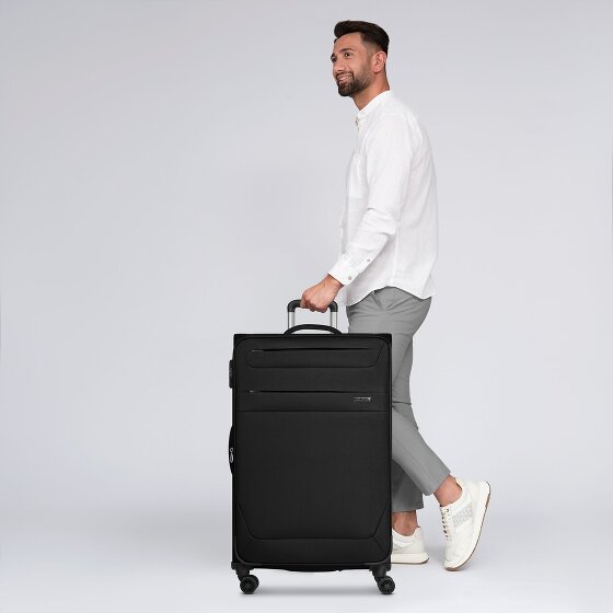Worldpack Chicago 4 roulettes Trolley L 78 cm avec soufflet d'extension