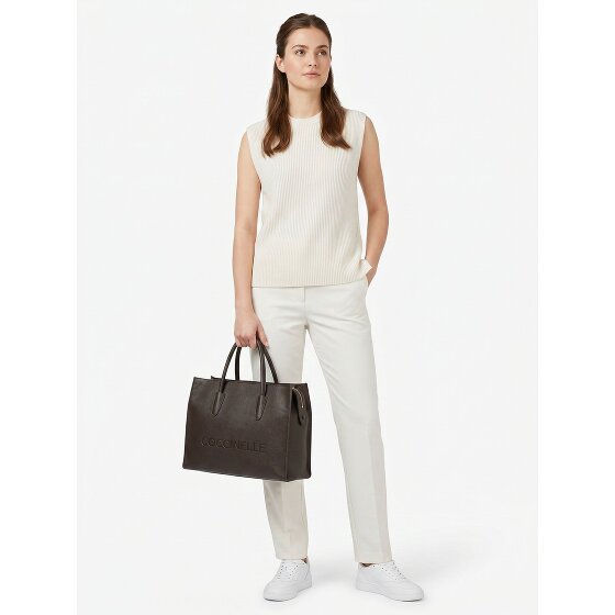 Coccinelle Myrtha Sac de shopper Cuir véritable 36 cm