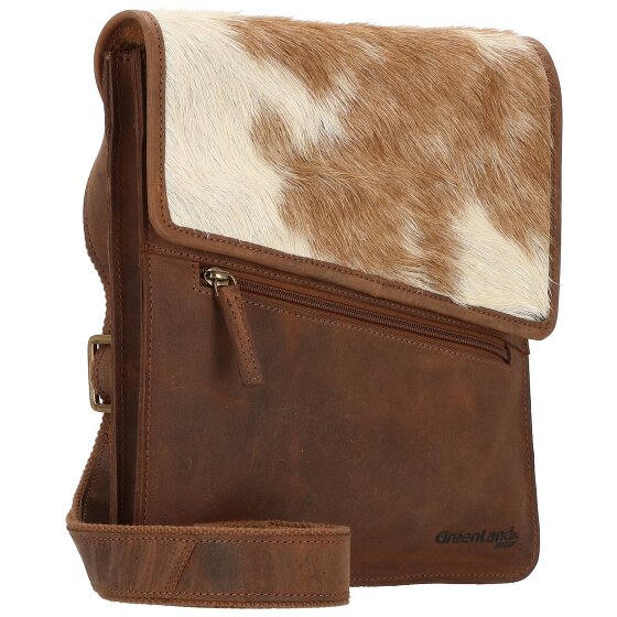 Greenland Nature Natural Combination Sac à bandoulière en cuir 26 cm