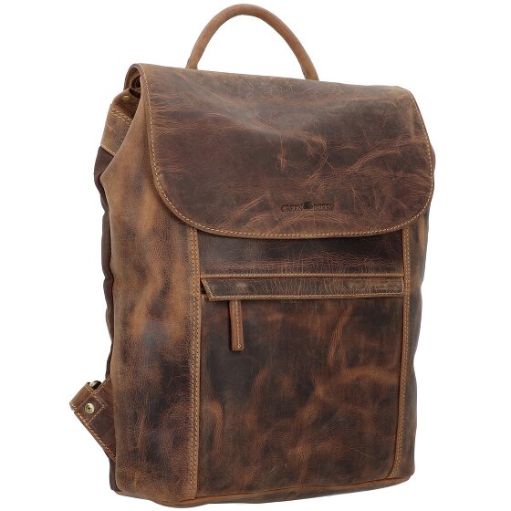Greenburry Vintage Daypack Cuir 40 cm Compartiment pour ordinateur portable