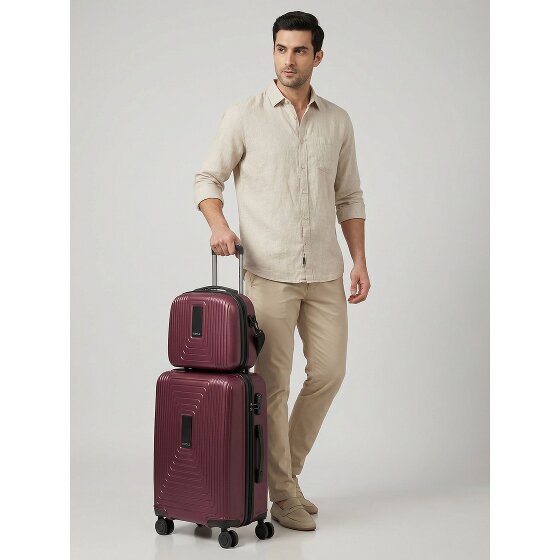 Redolz Essentials 14 Set de valises 2 pcs. trolley cabine avec soufflet extensible & Beautycase