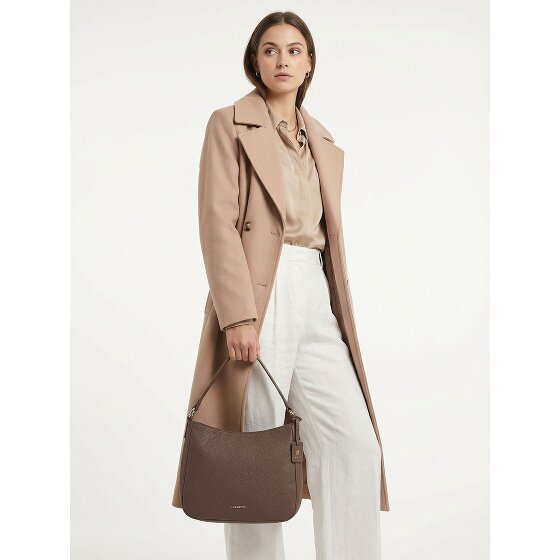 Lazarotti Bologna Leather Hobo Sac à bandoulière en cuir 27 cm