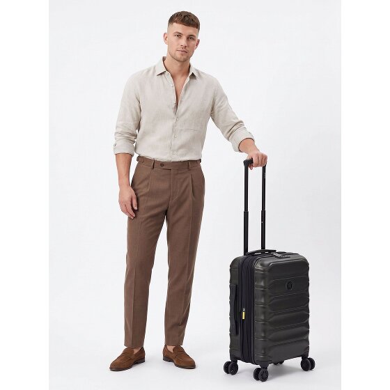 Delsey Paris Meteor 4 roues Valise cabine 55 cm avec soufflet d'extension
