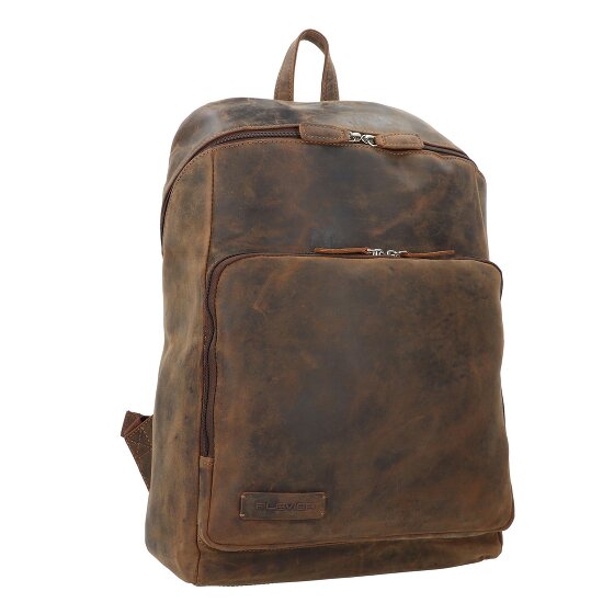 Plevier Hertz Daypack Cuir 45 cm Compartiment pour ordinateur portable