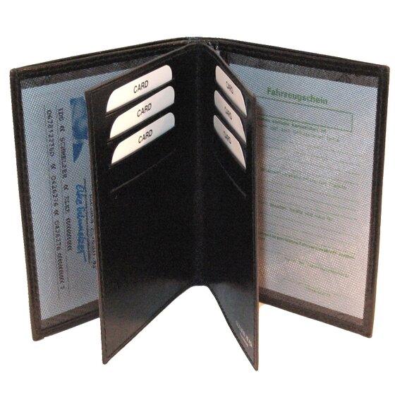 Golden Head Porte-cartes d'identité Colorado RFID en cuir 9 cm