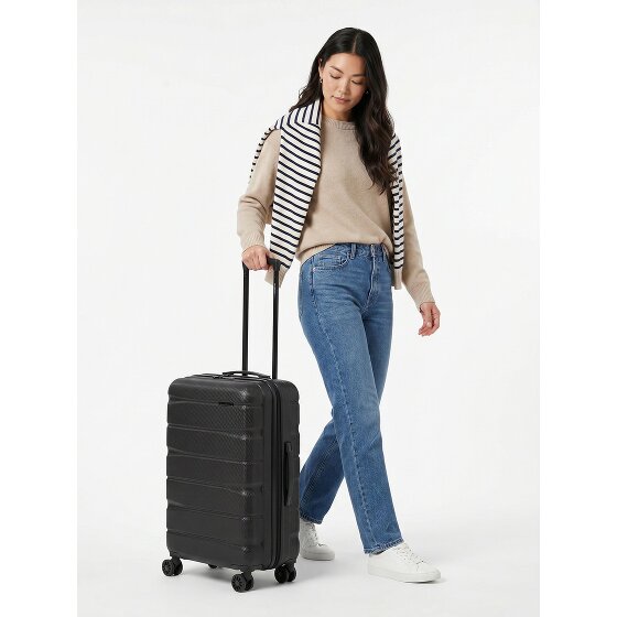 Franky Munich 4.0 4 roues Valise cabine M 66 cm avec soufflet d'extension