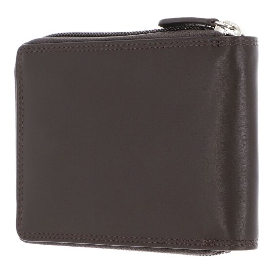 Golden Head Polo Porte-monnaie Protection RFID Cuir véritable 12.5 cm