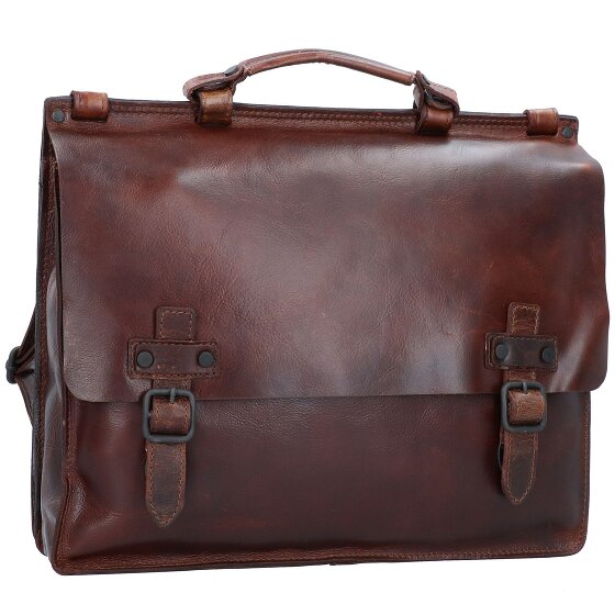 Harold's Aberdeen Messenger en cuir, 40 cm, compartiment pour ordinateur portable