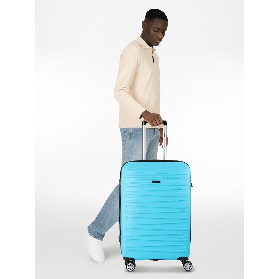 Benzi 5493 4 roulettes Trolley M 66 cm avec soufflet d'extension