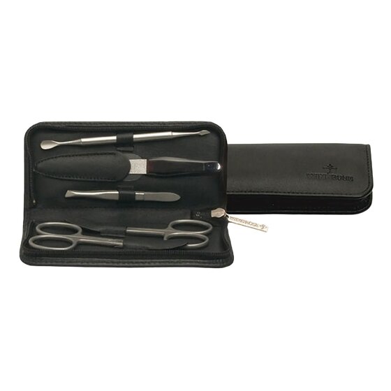 Windrose Nappa Boîte à bijoux Cuir 14 cm