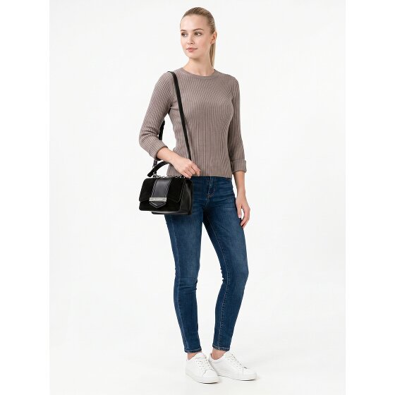 Karl Lagerfeld Nova Sac à main Cuir véritable 20 cm