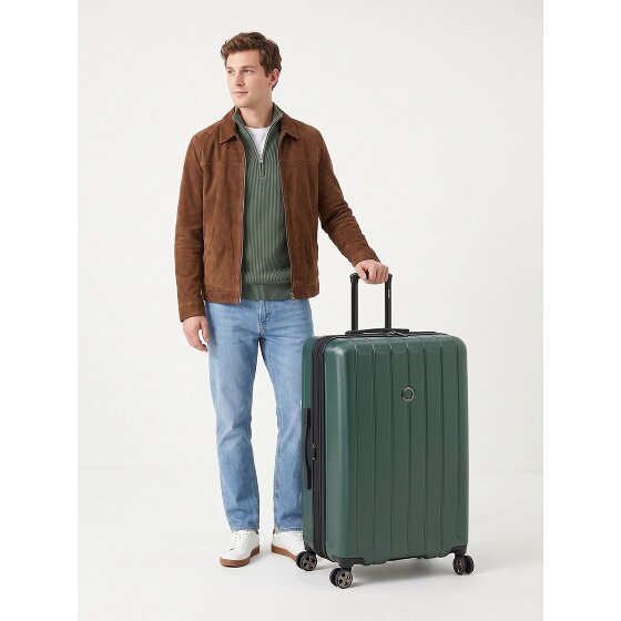 Delsey Paris Longitude 4 roues Valise cabine 76 cm '"avec soufflet d''extension"'