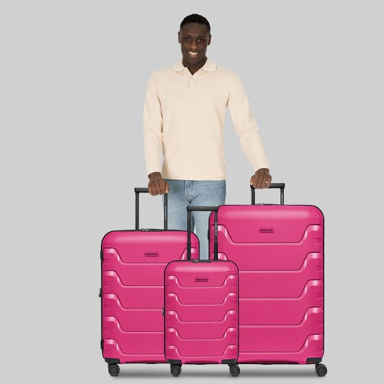 Smartbox Edition 01 4 roulettes Set de valises 3 pièces avec soufflet d'extension