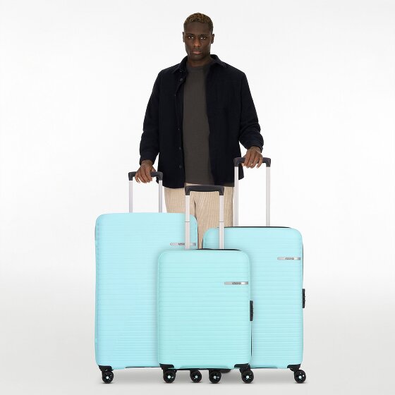 American Tourister Liftoff 4 roulettes Set de valises 3 pièces avec soufflet d'extension