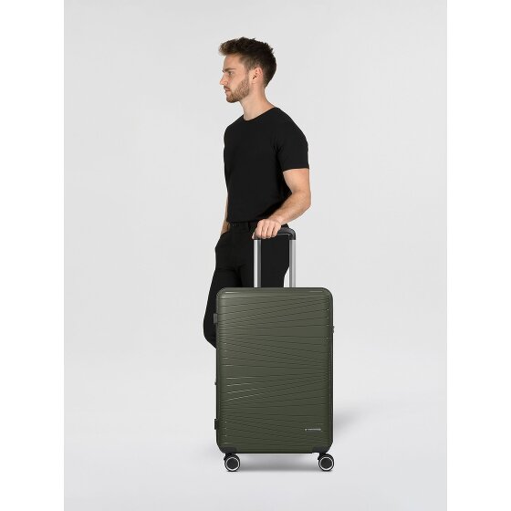 Franky Dallas 3.0 4 roues trolley M 65 cm avec soufflet d'extension