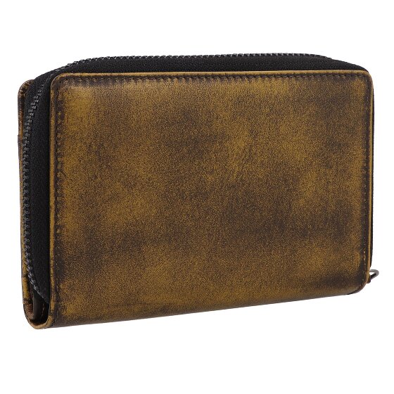Greenburry Destressed Porte-monnaie Protection RFID Cuir 13.5 cm