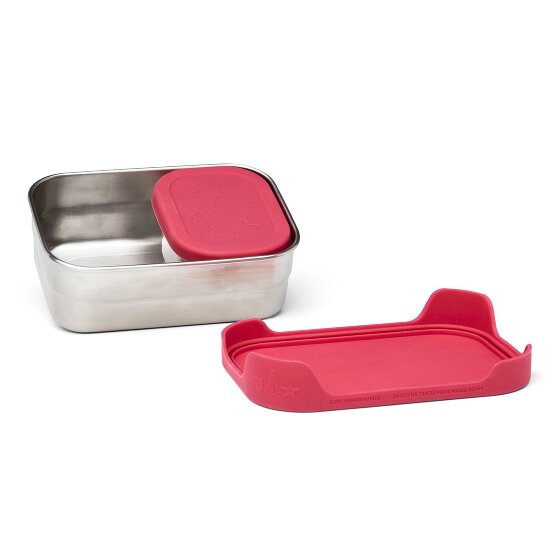 Ergobag Set de 2 boîtes à pain en acier inoxydable 17 cm