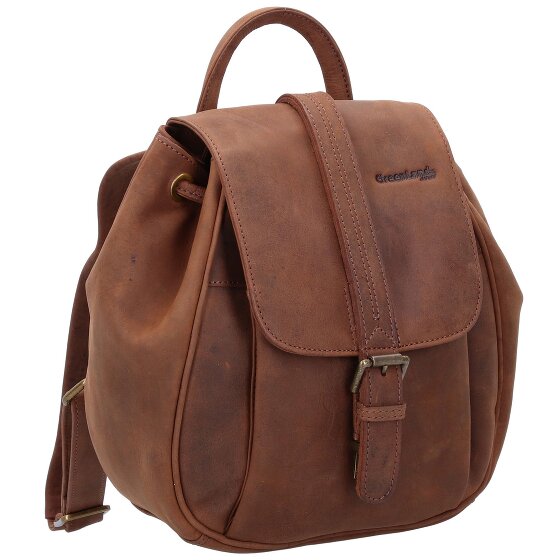 Greenland Nature Montenegro City sac à dos RFID cuir 25 cm