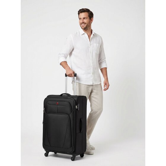 Wenger Beaumont 4 roues Valise cabine L 78 cm avec soufflet d'extension