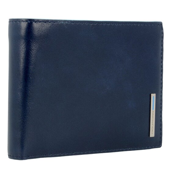Piquadro Blue Square Porte-monnaie en cuir 12,5 cm