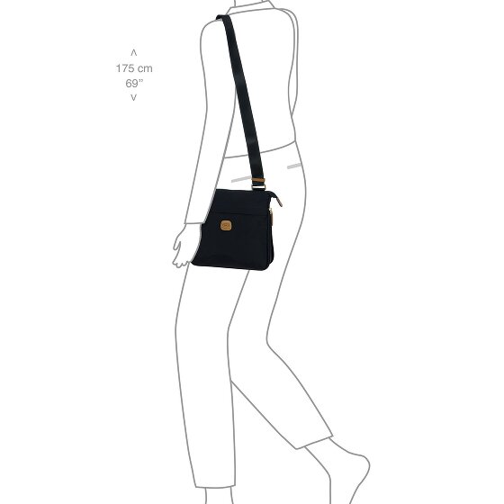 Bric's X-Collection Sac à bandoulière 26 cm avec soufflet d'extension