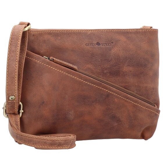 Greenburry Sac à bandoulière Vintage en cuir 25 cm
