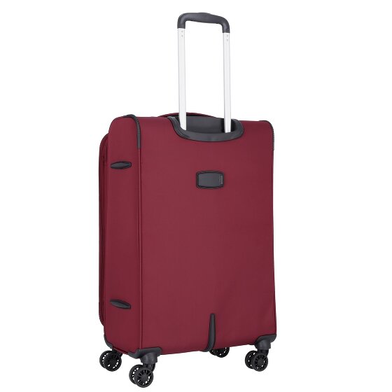 d&n Travel Line 9504 4 roulettes Trolley M 67 cm avec soufflet d'extension