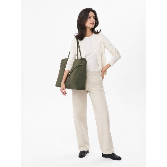 Boss Revers Sac de shopper S Cuir véritable 37 cm Compartiment ordinateur
