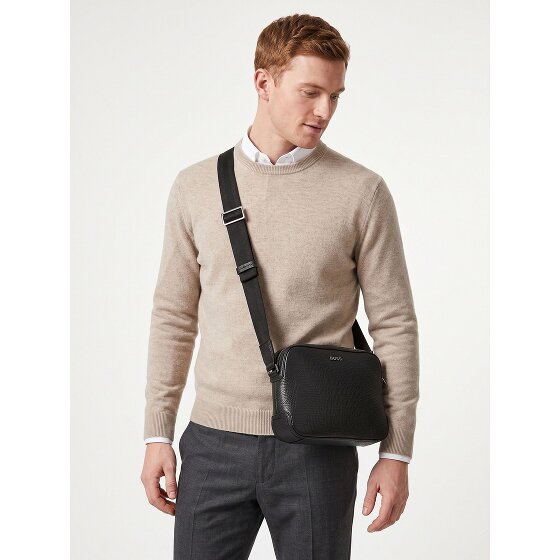 Boss Derwil Sac à bandoulière Cuir véritable 21 cm