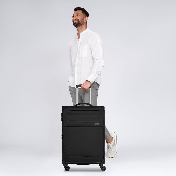 Worldpack Chicago 4 roulettes Trolley M 67 cm avec soufflet d'extension