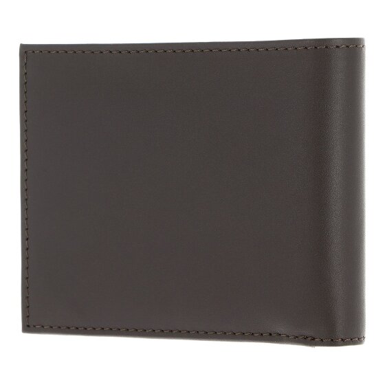 oxmox Leather Porte-monnaie Protection RFID Cuir véritable 10 cm