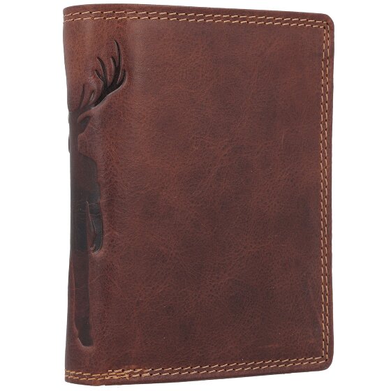 Jack Kinsky Monterey Porte-monnaie Protection RFID Cuir 9.5 cm