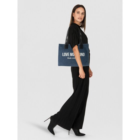 Love Moschino Denim Signature Love Sac de shopper 35 cm