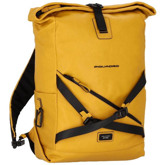 Piquadro Harper sac à dos en cuir 48 cm compartiment pour ordinateur portable