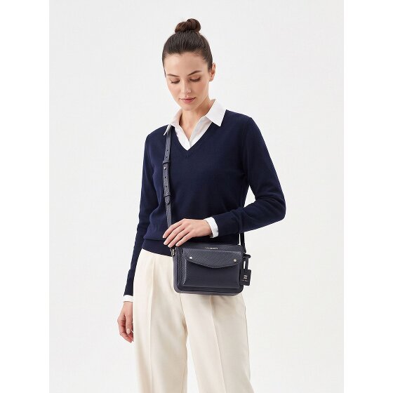 Lazarotti Bologna Leather Sac à bandoulière Cuir véritable 21 cm