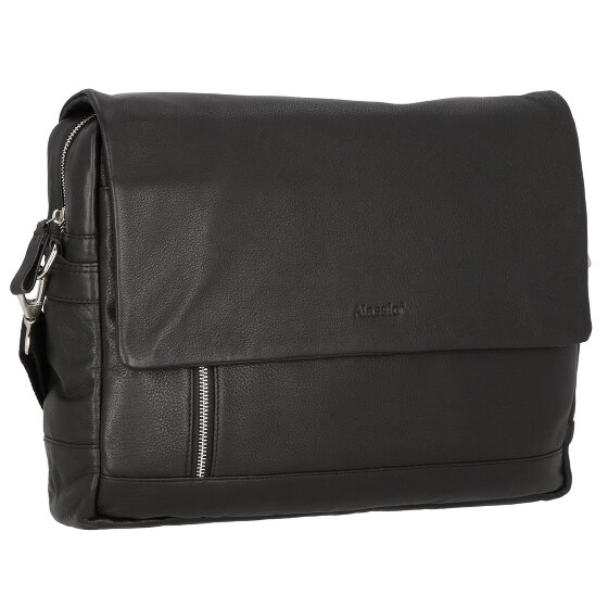 Alassio Oro Messenger en cuir 38 cm compartiment pour ordinateur portable